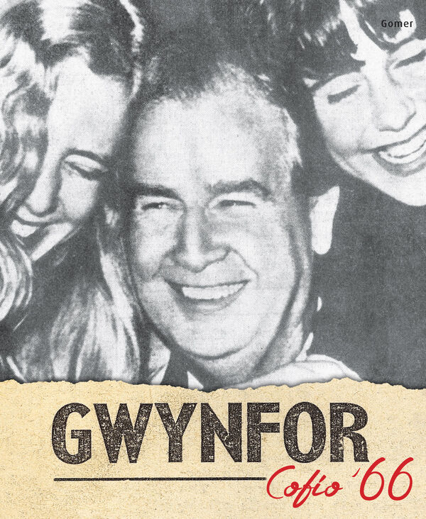 Llun o 'Gwynfor - Cofio '66' gan Guto Prys ap Gwynfor